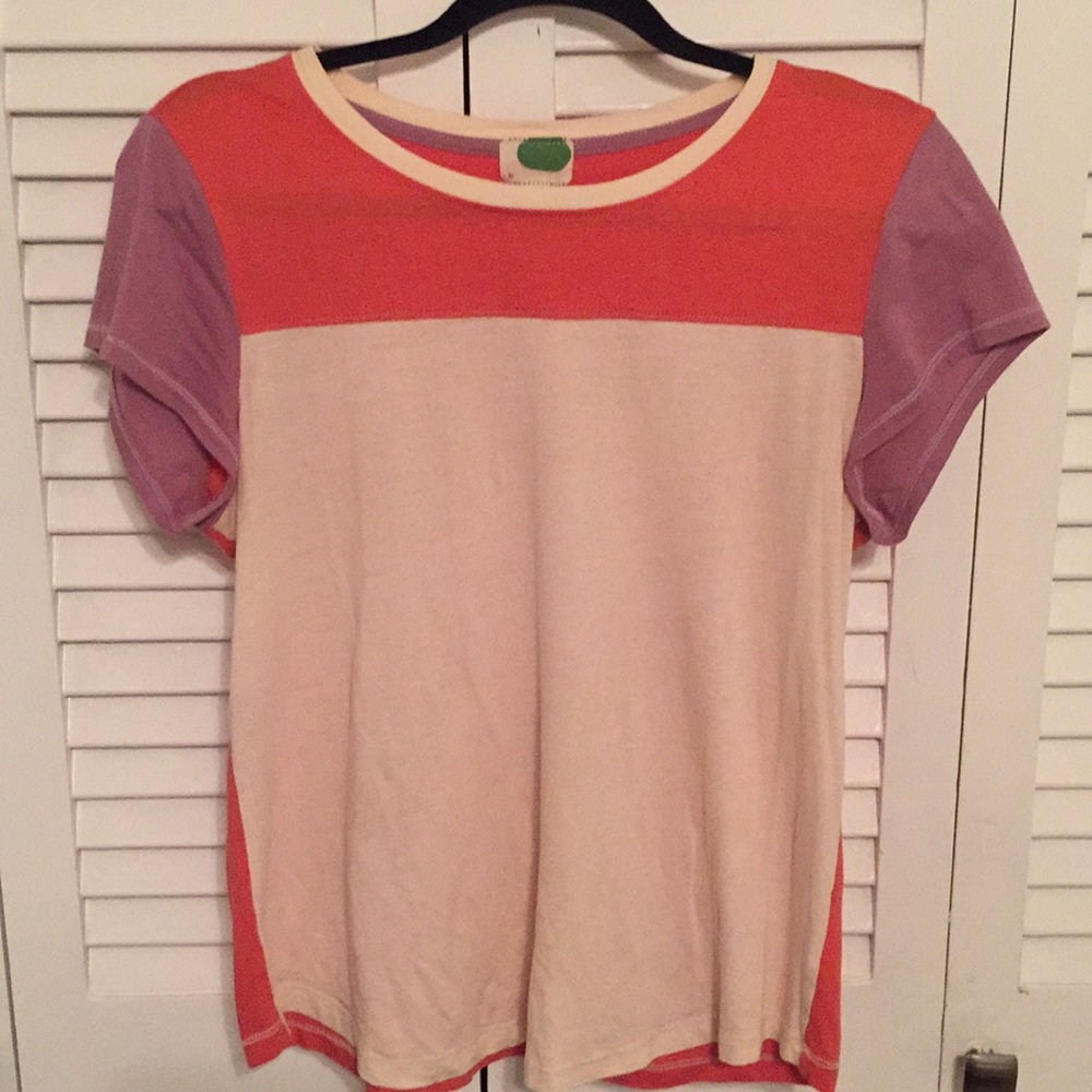 Anthropologie Color-blocked Shirt